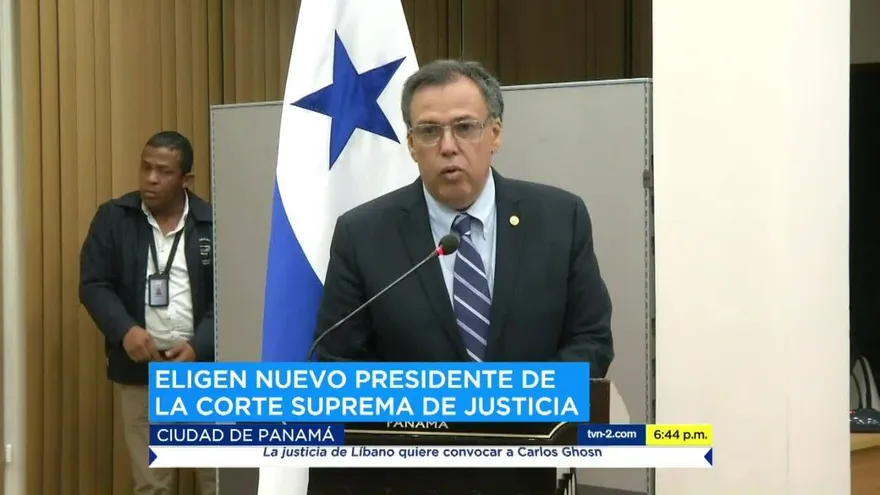 Eligen nuevo presidente de la Corte Suprema de Justicia