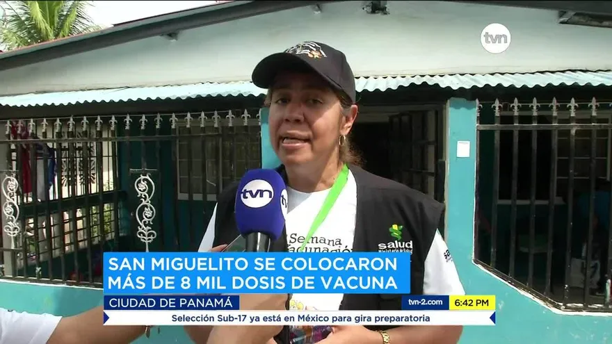 Jornada de vacuna en San Miguelito y Panamá Este