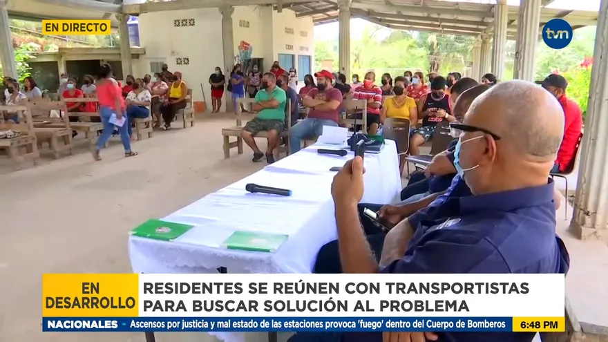 Residentes de San Vicente se reúnen con autoridades por ‘mal trato’ que reciben en el servicio de transporte