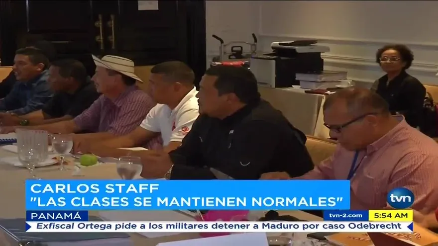 Las clases se mantienen este miércoles, según Meduca