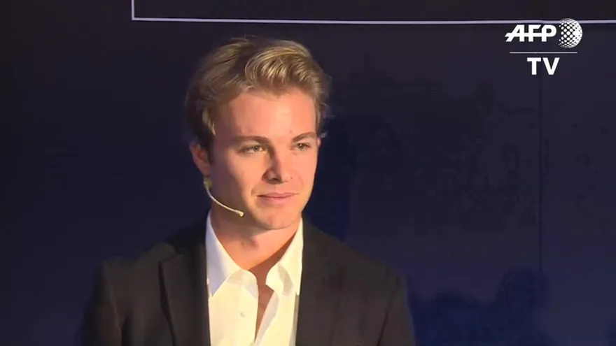 El auto de Nico Rosberg para el GP de México