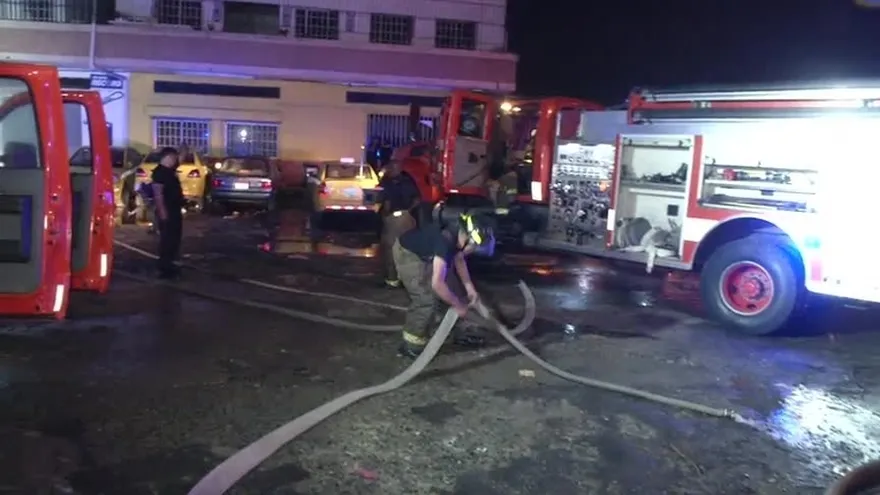 Hechos policivos de la madrugada del 24 de noviembre