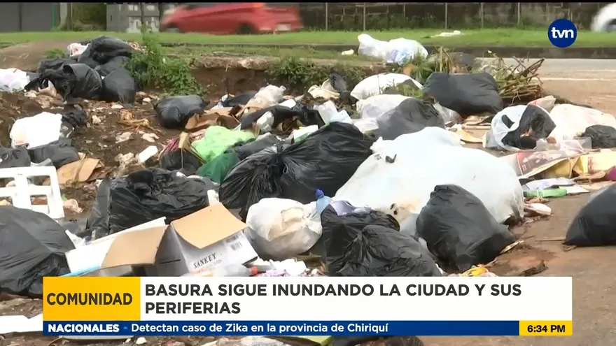 Basura sigue inundando la capital y sus periferias