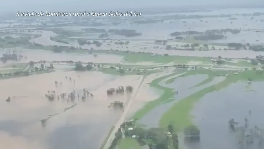 Lluvias torrenciales provocan inundaciones en el sudeste de Australia