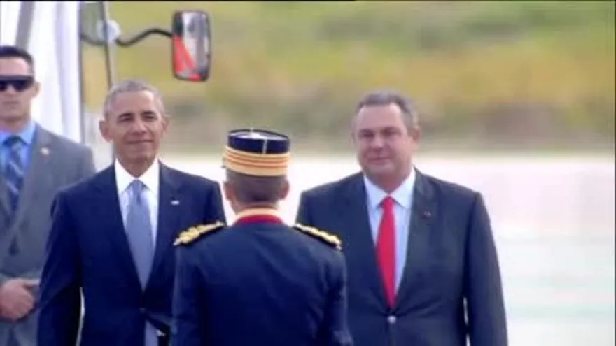 Obama realiza gira en Grecia