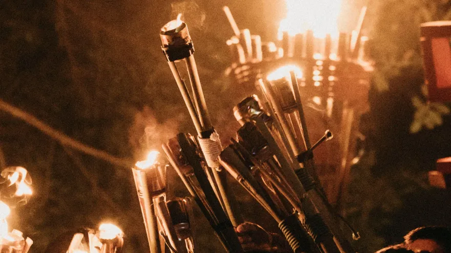 Tradición de antorchas