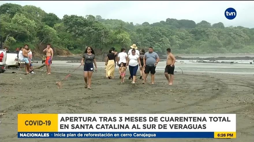Personas aprovechan levantamiento de cuarentena para visitar Santa Catalina