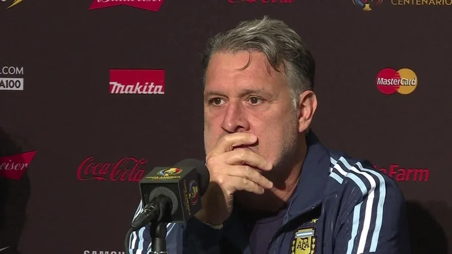 Gerardo Martino renunció como técnico de la selección argentina a un mes de Río