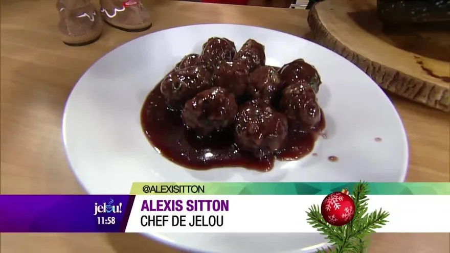 El chef Alexis nos prepara unas bolitas de carne al vino tinto