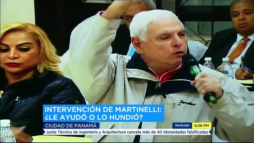 ¿Perjudicó a Martinelli hablar durante la audiencia?