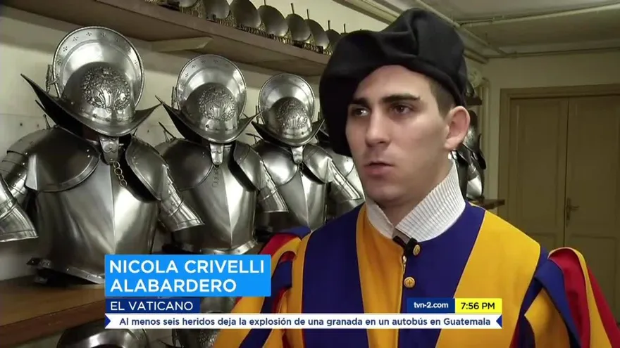 El cuartel de la Guardia Papal