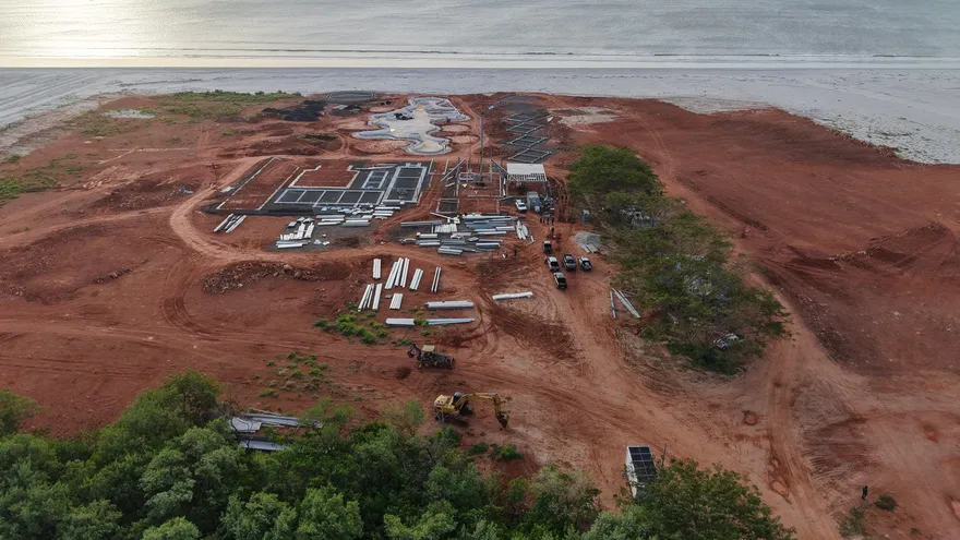 Suspenden extracción de arena en Punta Chame