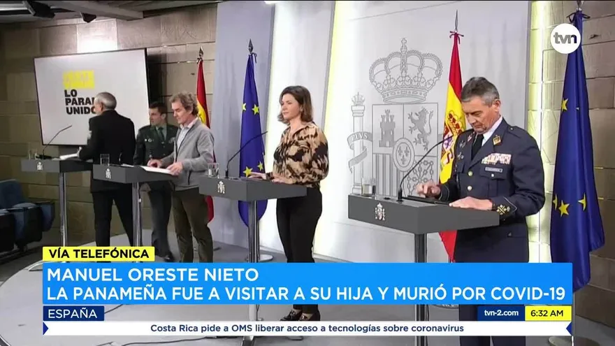 Confirman muerte de panameña en Madrid por COVID-19