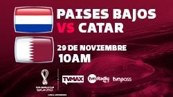 Países Bajos Vs Catar | #MundialTVMax