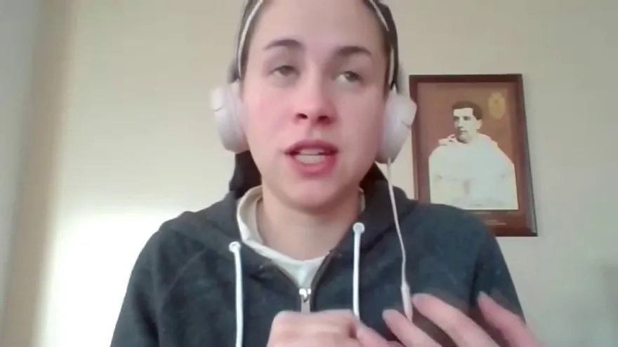 Monja argentina se convirtió en furor por sus publicaciones en Tik Tok