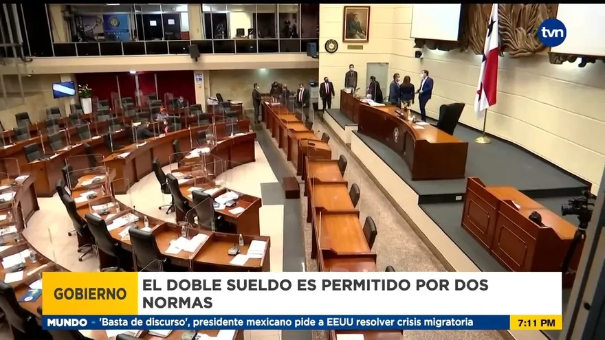 El doble sueldo es permitido por dos normas