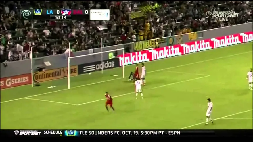 Lo más visto gol de Blas anotado a Penedo en la MLS, duelo de panas