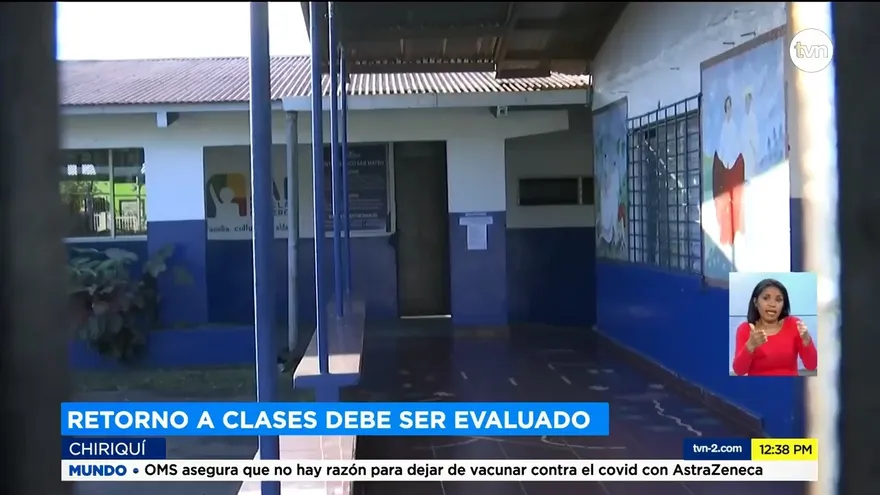 Empresarios en la provincia de Chiriquí piden evaluar el retorno a clases
