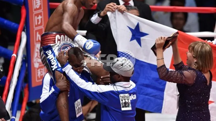 Corrales es el campeón mundial 30 nacido en Panamá.