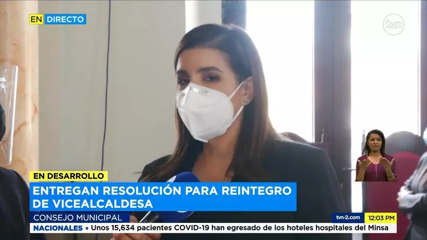 Entregan resolución para reintegro de Judy Meana
