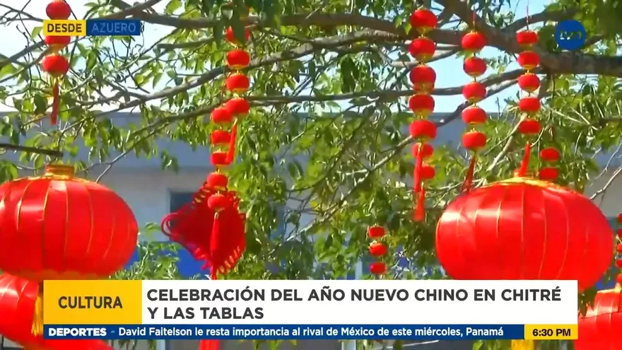 Celebración del Año Nuevo Chino en Herrera y Los Santos