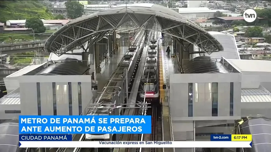 Metro de Panamá se prepara ante aumento de pasajeros