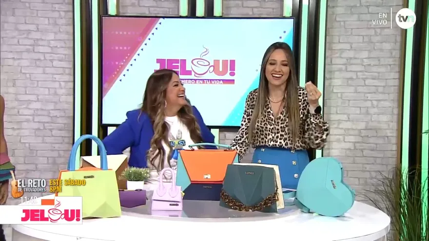 Moda: carteras geométricas