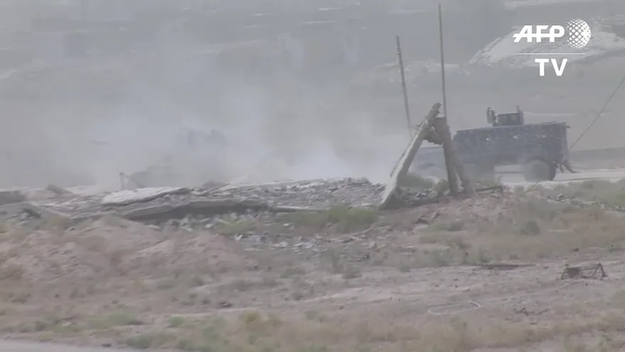 Fuerzas iraquíes toman cuartel general del EI en Faluya