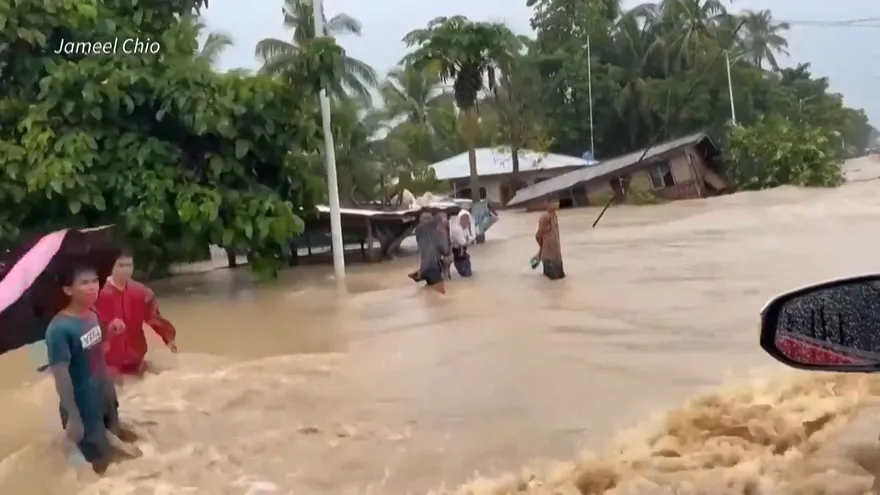 Inundaciones y deslaves mortales en Filipinas