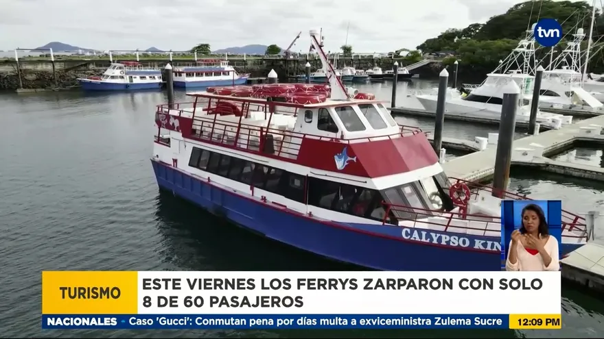 Disminuye el traslado de turistas a las islas