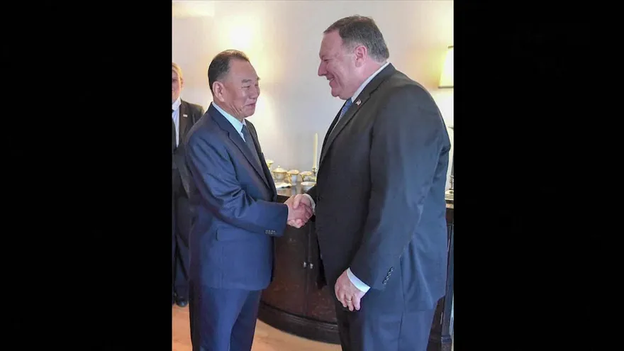 Pompeo y enviado norcoreano planifican cumbre de Trump y Kim
