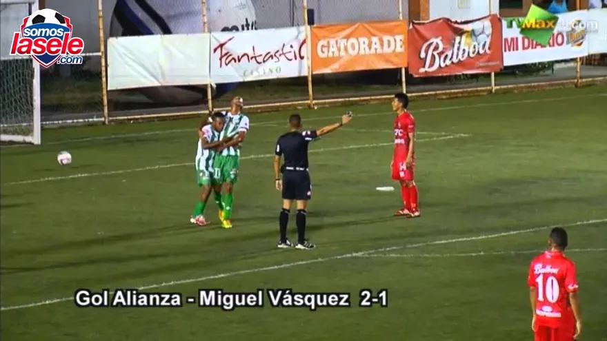 Los "verdolagas" no se detienen Alianza FC 2 San Francisco FC 1 fecha 9 LPF