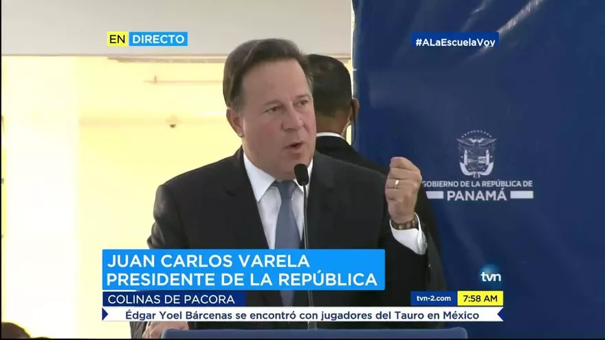 Varela inaugura escuela Fernando Guardia Jaén