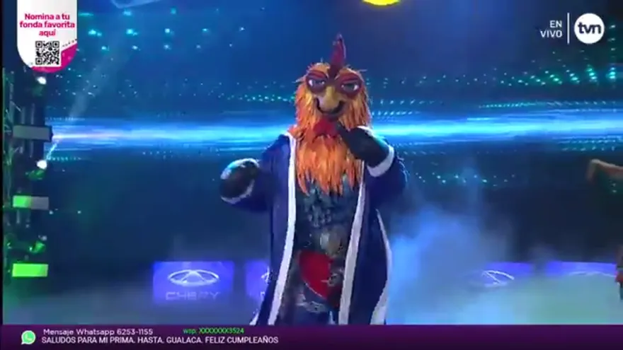 Álvaro Alvarado, la primera máscara revelada vista Jelou