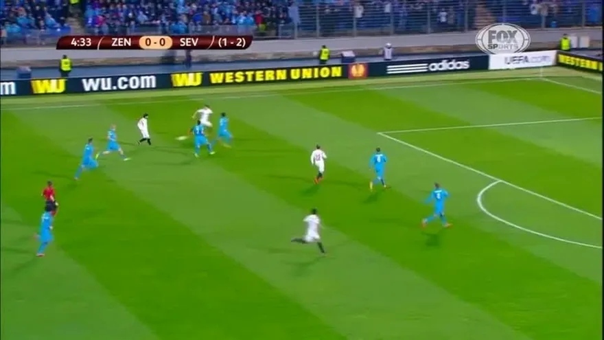Zenit 2-2 Sevilla