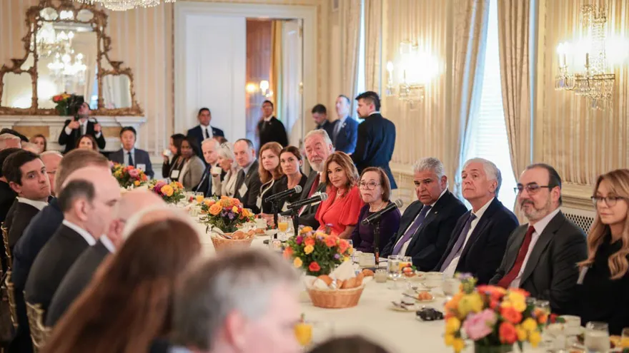 Presidente José Raúl Mulino en el Consejo de las Américas que Panamá.