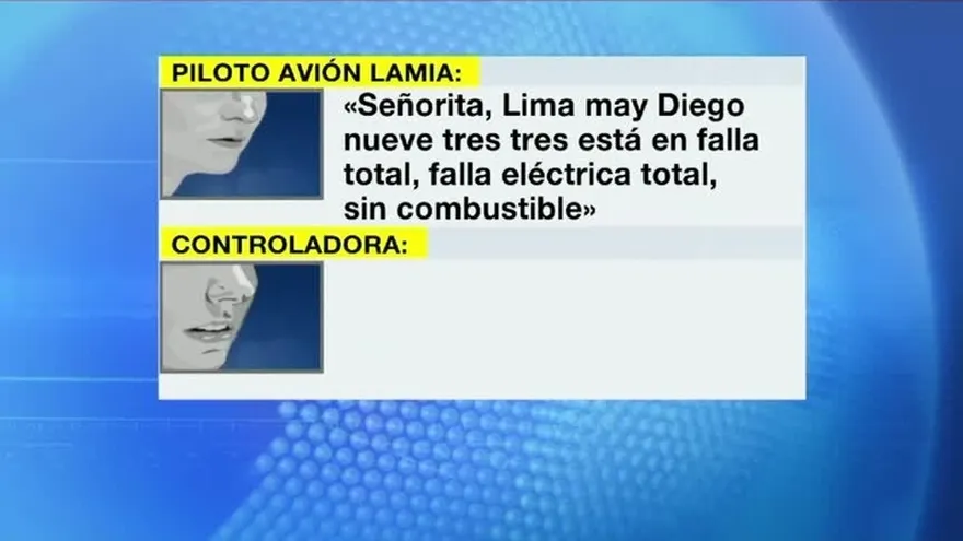 Dan a conocer conversación entre controladora y piloto de avión accidentado