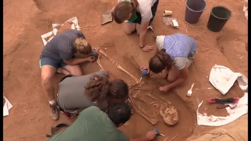 Hallado en Israel el primer cementerio filisteo
