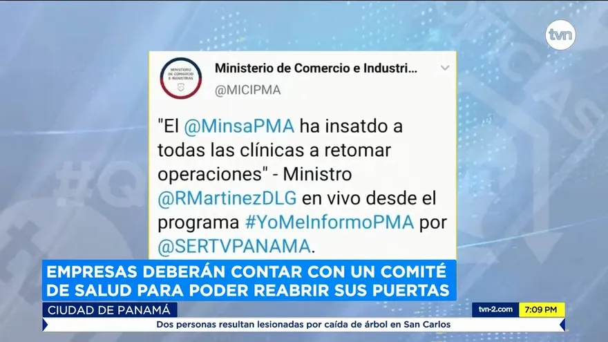 Empresas deberán contar con un comité de salud para poder reabrir