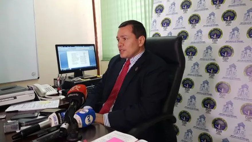 Fiscalía Especializada en Delitos de Asociación Ilícita (pandillerismo) a cargo del fiscal Nahaniel Murgas. Fotografía cortesía http://ministeriopublico.gob.pa/