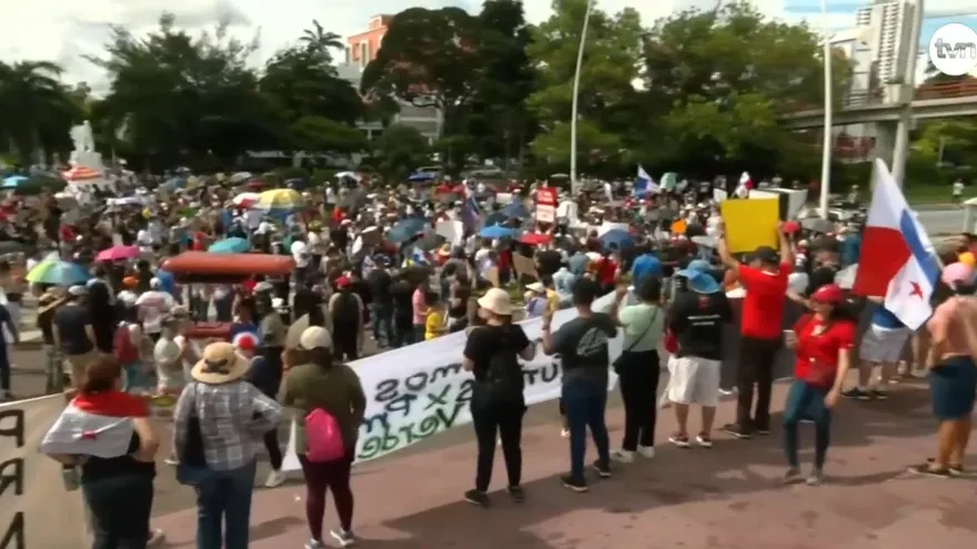 Se registran movilizaciones en rechazo al contrato minero