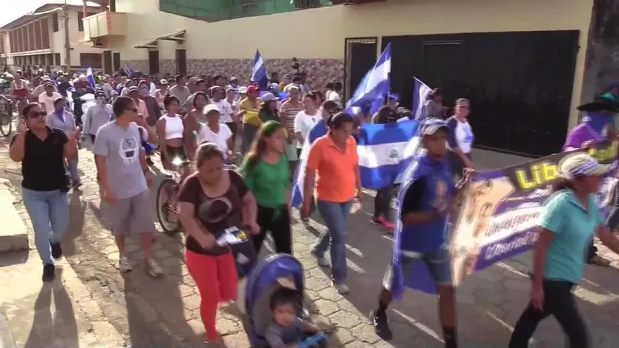 Rechazo a Ortega, represión, y apoyo a la CIDH, marcan jornada en Nicaragua