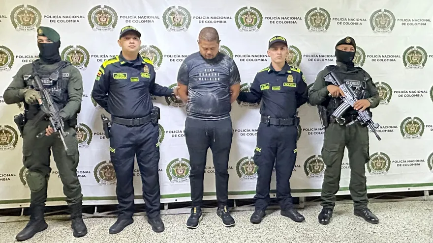 Captura de 'Gordo Pibe' en Colombia