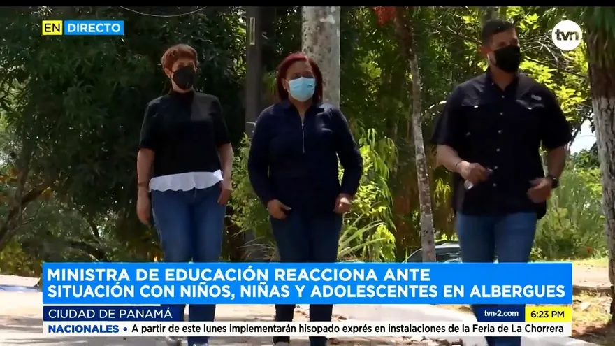 Ministra de Educación reacciona a escándalo de albergues