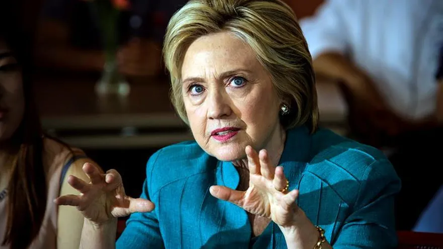 En la imagen, la candidata demócrata a la Presidencia de EE.UU., Hillary Clinton.