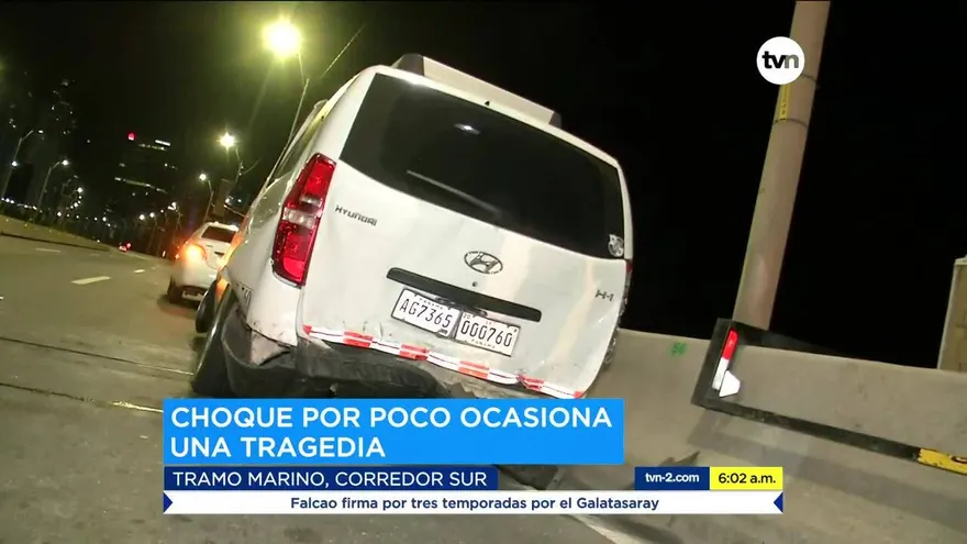 Colisión por poco termina en tragedia