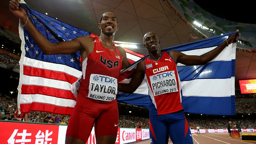 Christian Taylor y Pedro Pablo Pichardo.