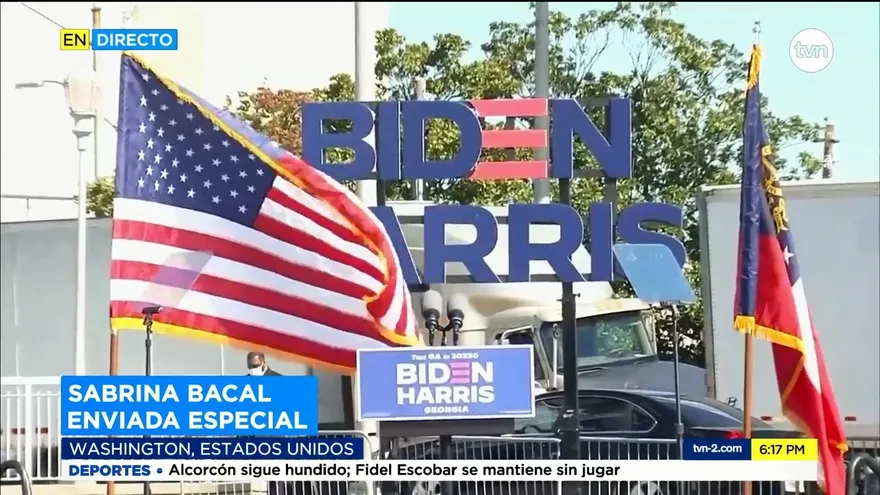 La capital de EEUU en la víspera de las elecciones presidenciales