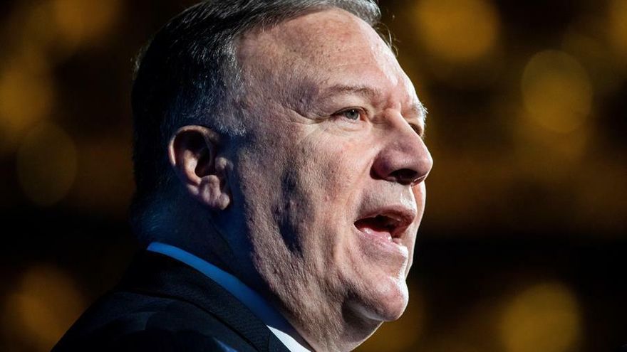 Mike Pompeo dio el anuncio.