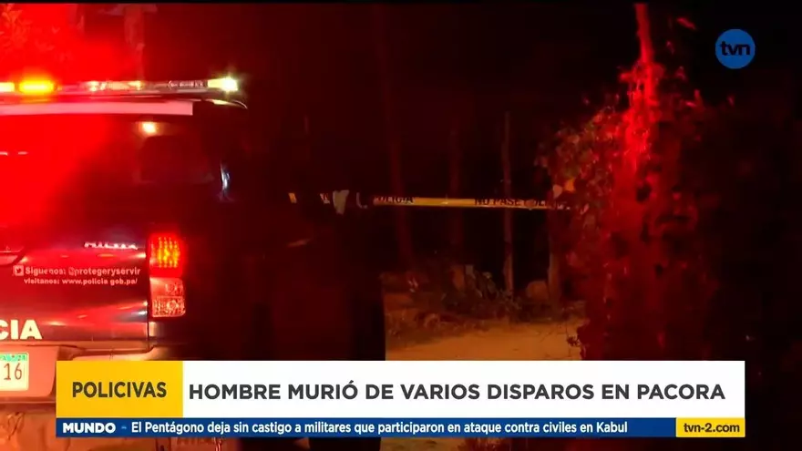 Asesinan a un hombre en Pacora